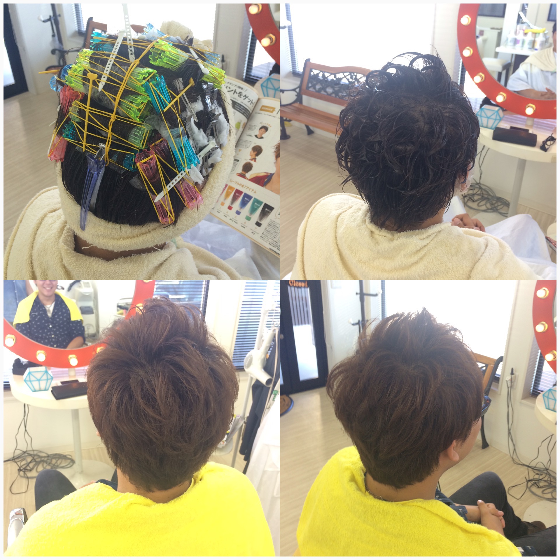 メンズパーマ Hair Studio Seim Square